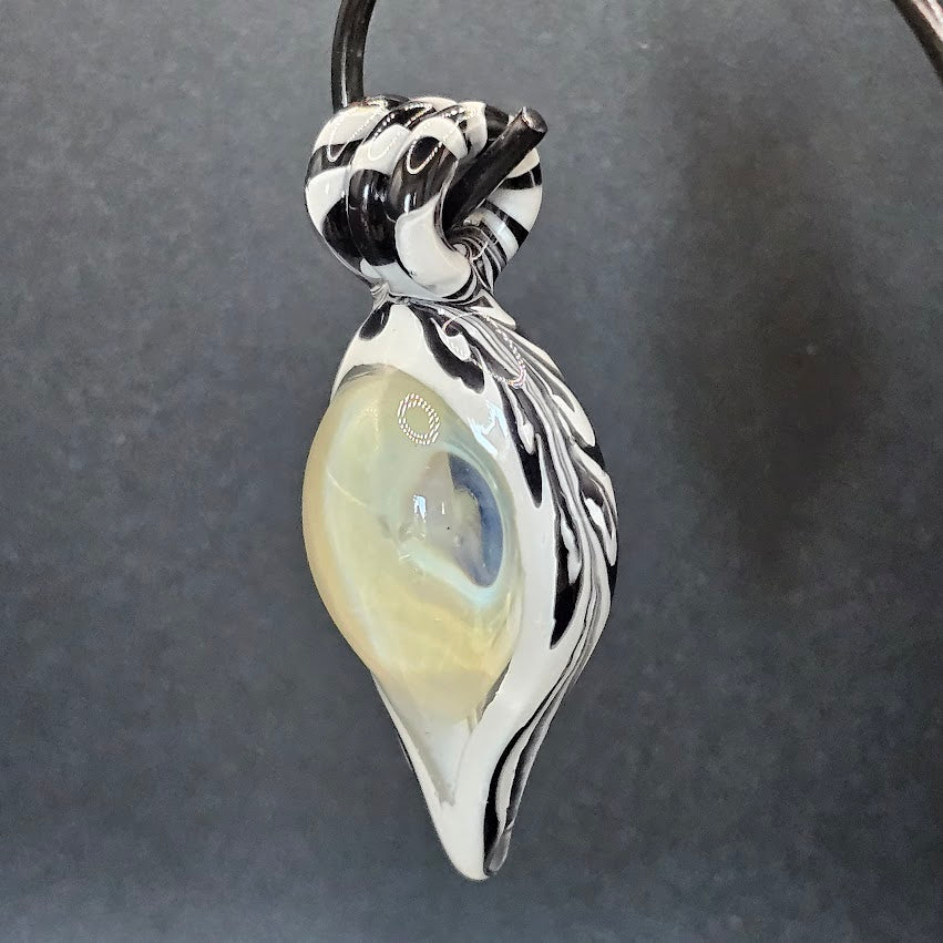 The Zebra of Zen — Wrapped Relic of Minimalist Chaos (Roman Bale Edition)