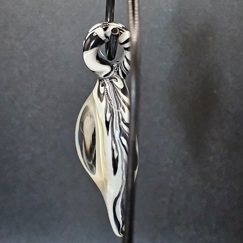 The Zebra of Zen — Wrapped Relic of Minimalist Chaos (Roman Bale Edition)