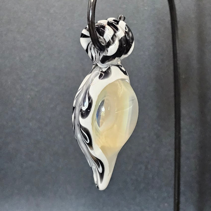 The Zebra of Zen — Wrapped Relic of Minimalist Chaos (Roman Bale Edition)