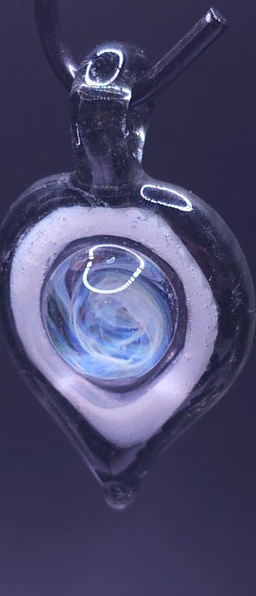 Aetherdrop Sigil — UV Reactive Fumed Aether Amulet