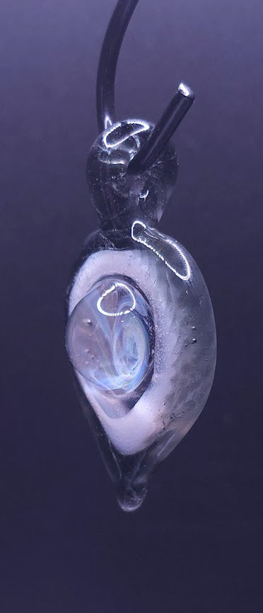 Aetherdrop Sigil — UV Reactive Fumed Aether Amulet