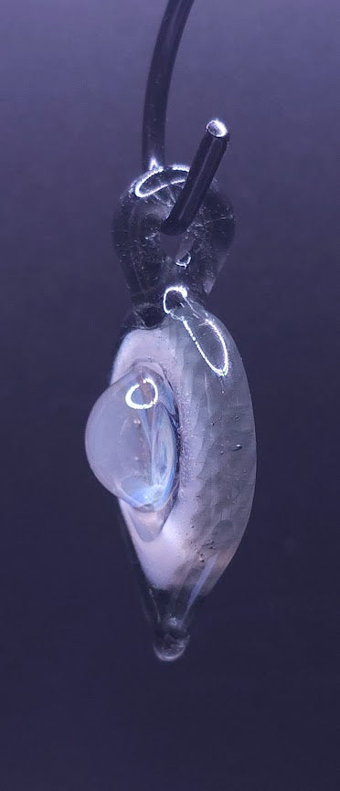 Aetherdrop Sigil — UV Reactive Fumed Aether Amulet
