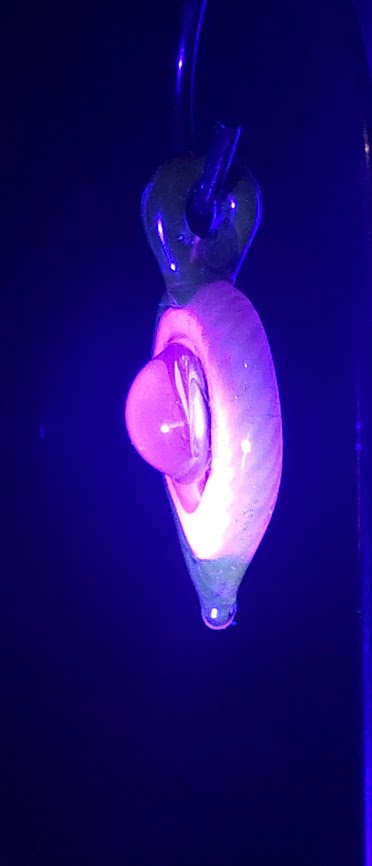 Aetherdrop Sigil — UV Reactive Fumed Aether Amulet