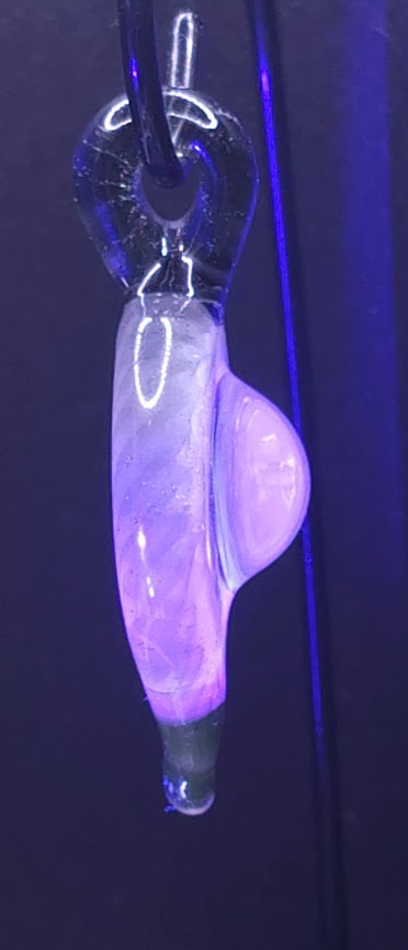 Aetherdrop Sigil — UV Reactive Fumed Aether Amulet