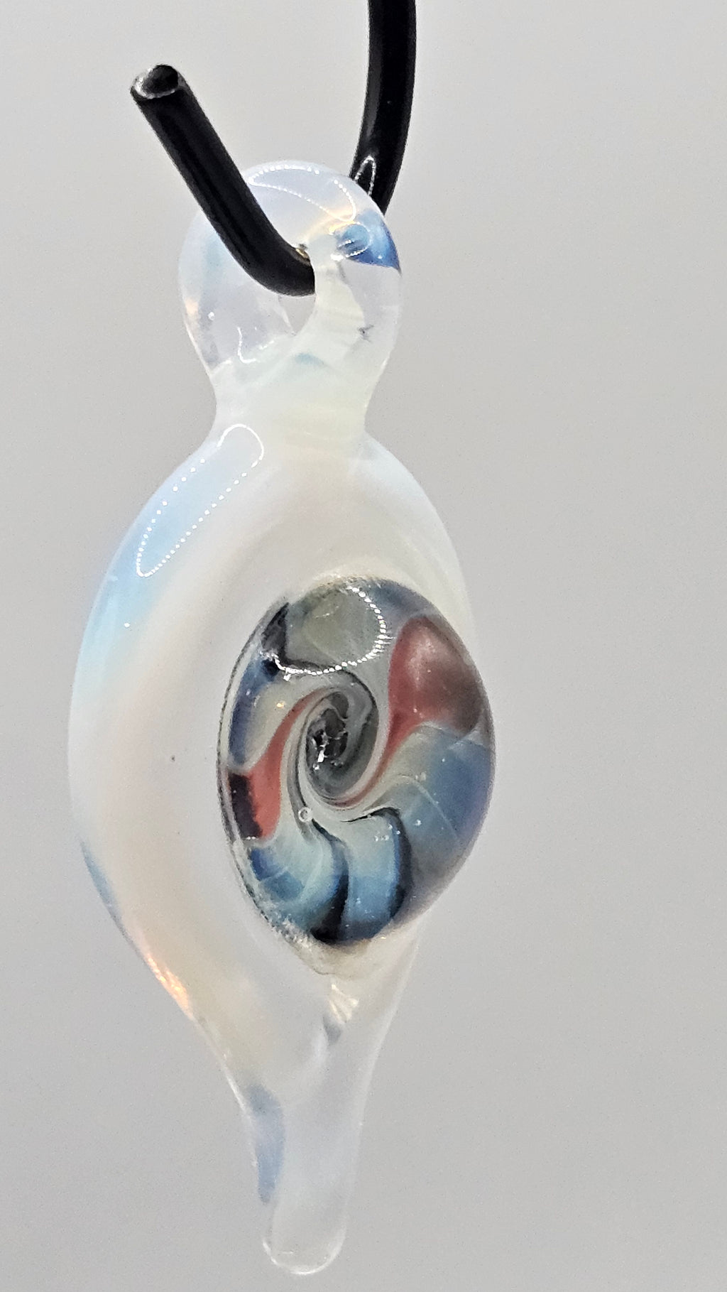 Lumia Veil — Dawnspun Spiral Pendant