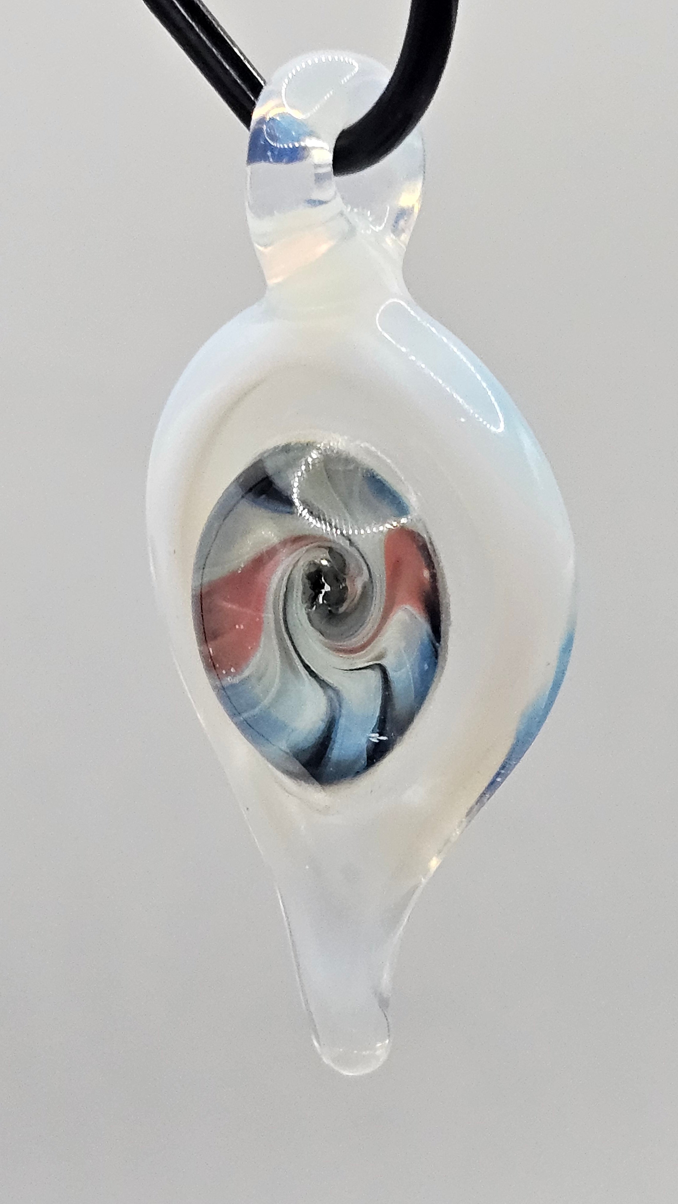 Lumia Veil — Dawnspun Spiral Pendant