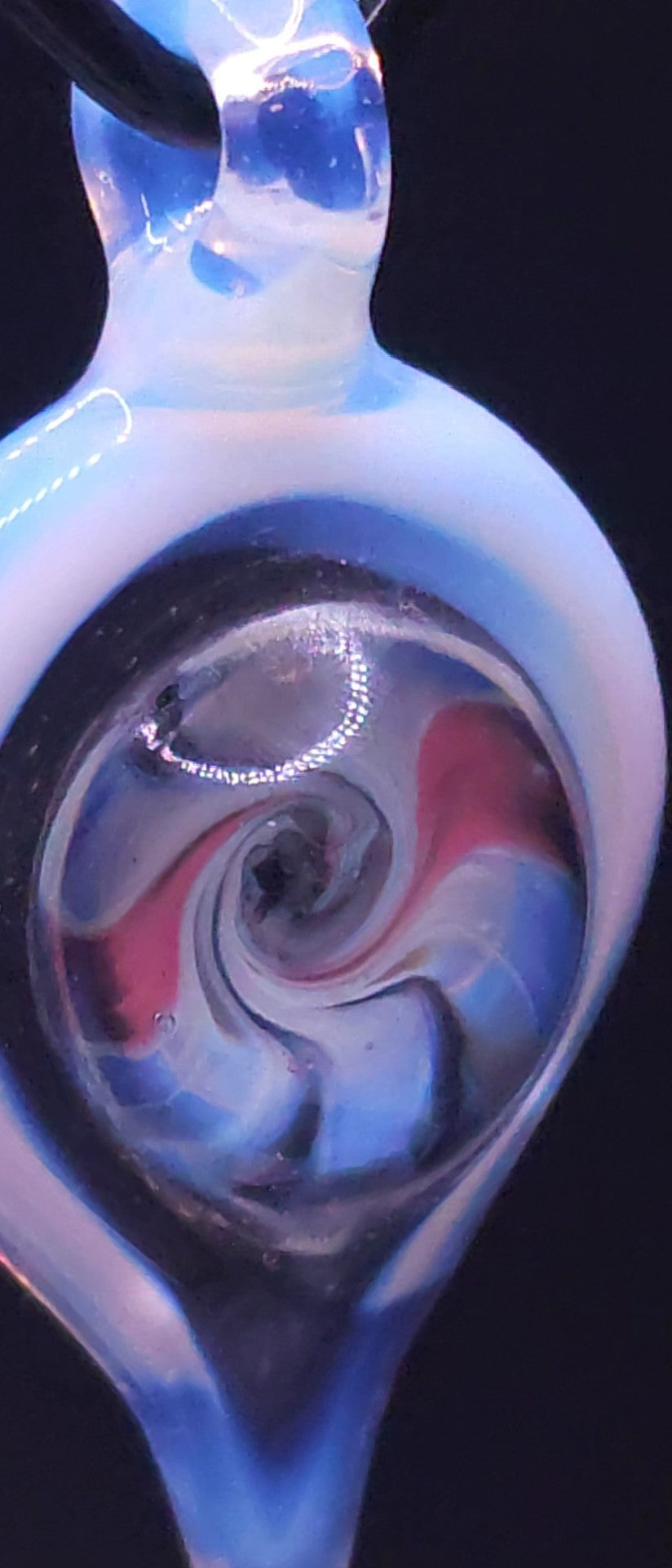 Lumia Veil — Dawnspun Spiral Pendant