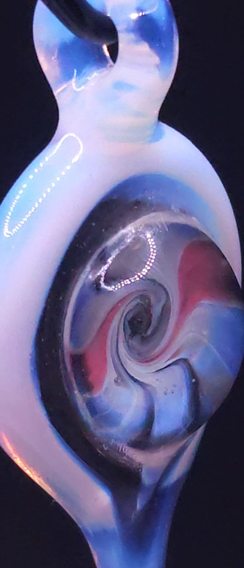 Lumia Veil — Dawnspun Spiral Pendant