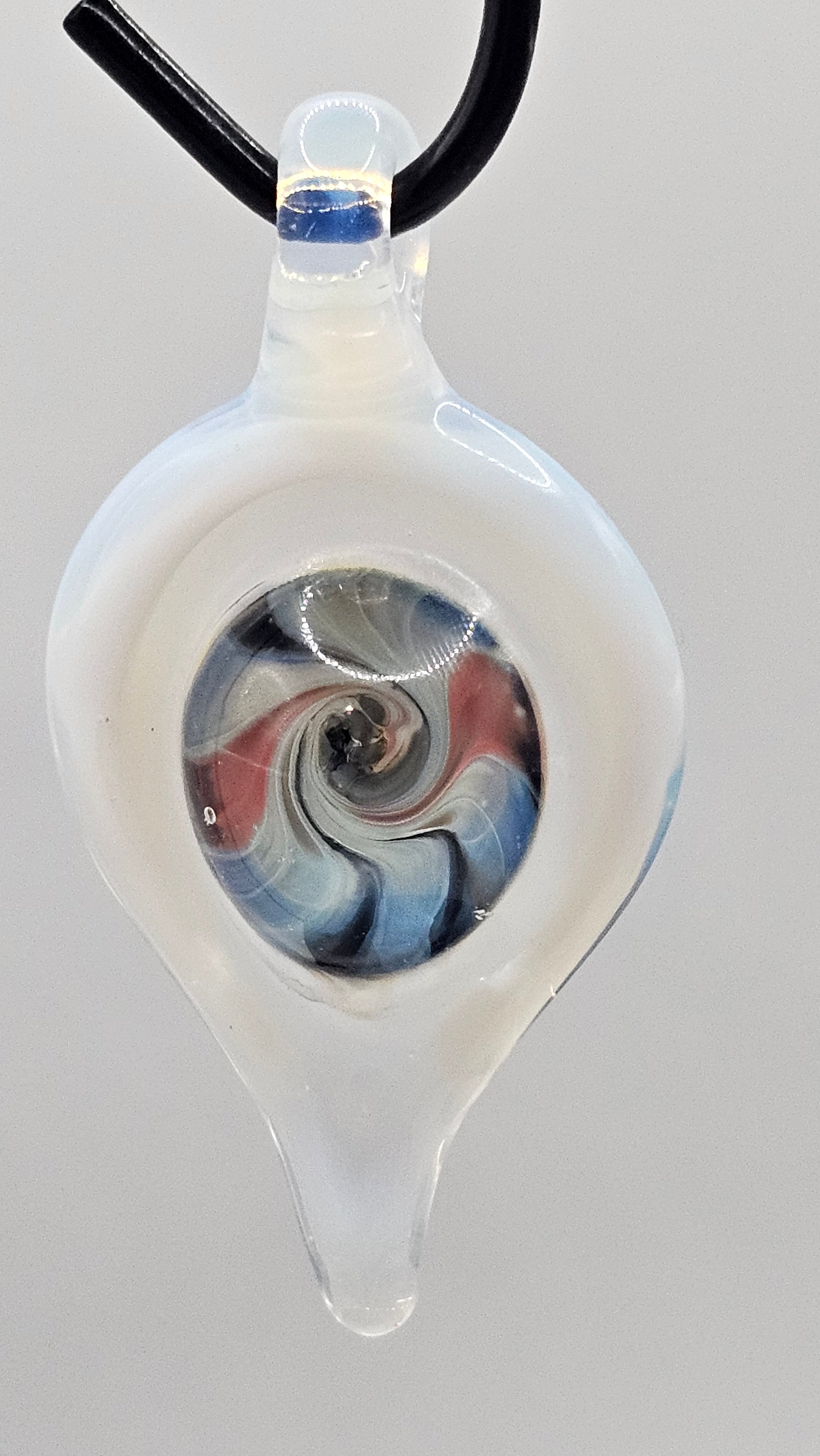 Lumia Veil — Dawnspun Spiral Pendant